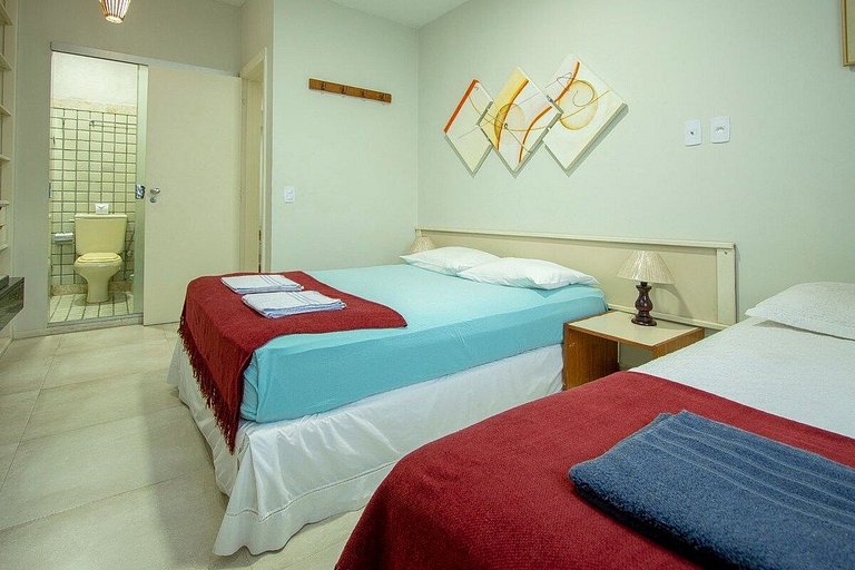 Flat Praia de Copacabana - Pé na areia 605