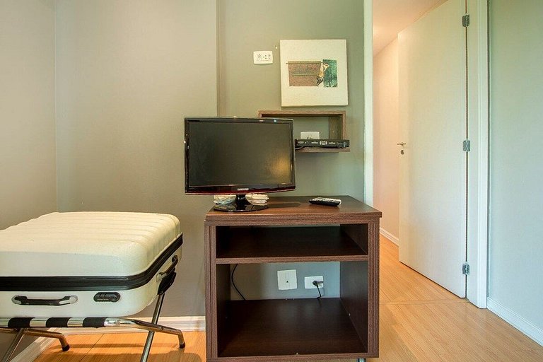 Flat Praia de Copacabana e Ipanema - Piscina Sauna Academia