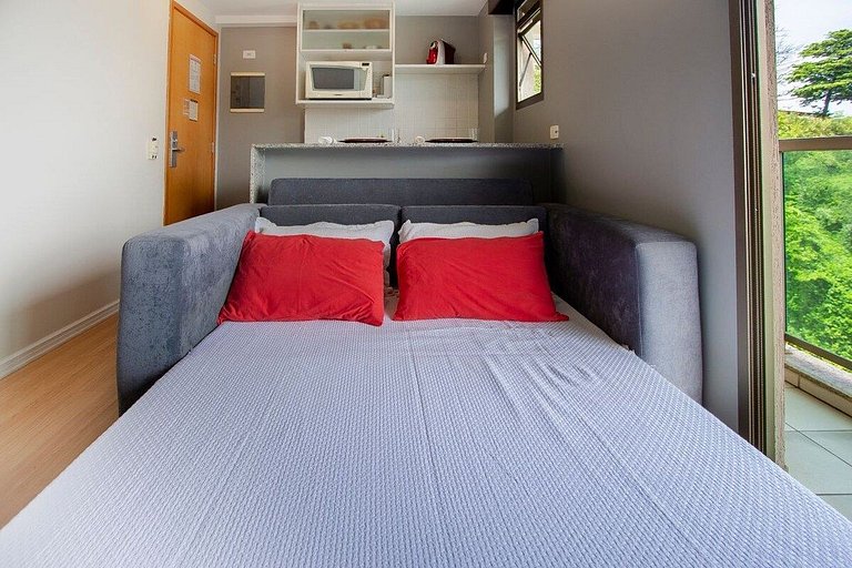 Flat Praia de Copacabana e Ipanema - Piscina Sauna Academia