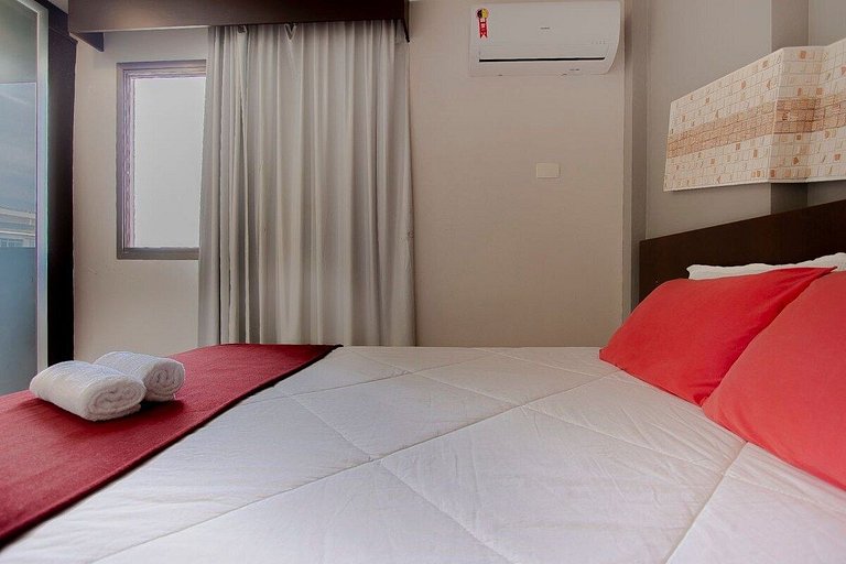 Flat Praia de Copacabana e Ipanema - Piscina Sauna Academia
