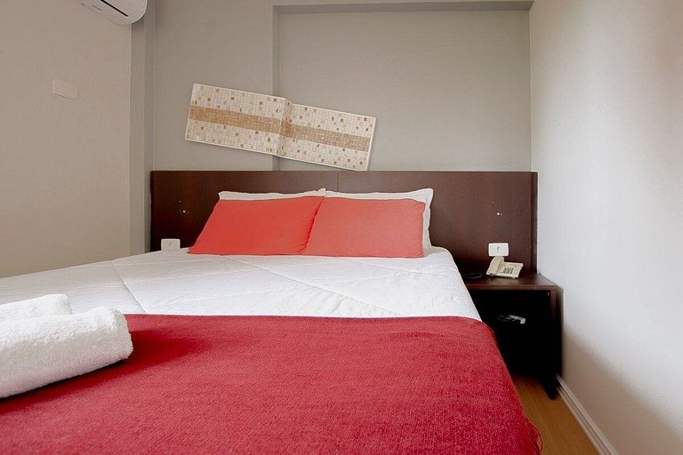 Flat Praia de Copacabana e Ipanema - Piscina Sauna Academia