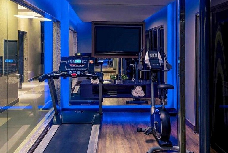 Flat Praia de Copacabana e Ipanema - Piscina Sauna Academia