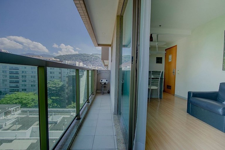 Flat Praia de Copacabana Ipanema - Piscina Sauna Academia Wo