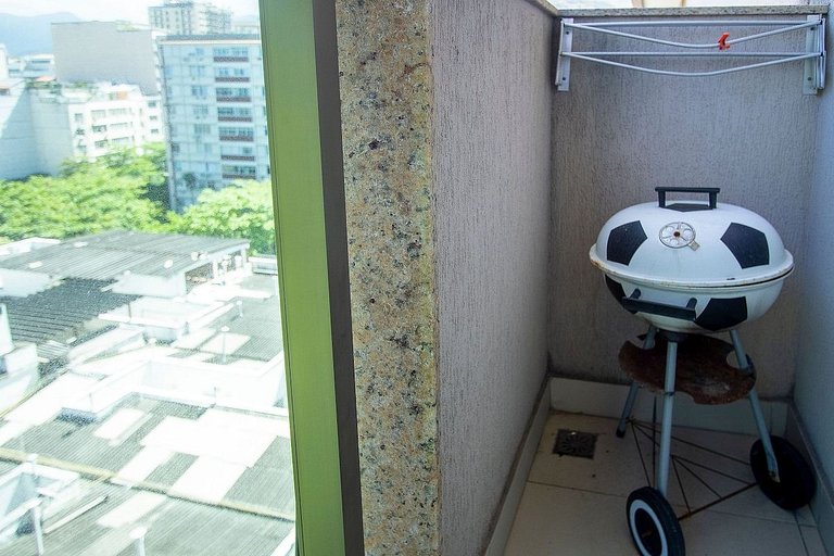 Flat Praia de Copacabana Ipanema - Piscina & Garagem - Pé na