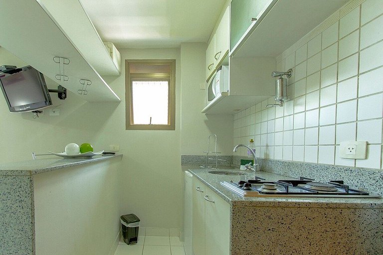 Flat Praia de Copacabana Ipanema - Piscina Sauna Academia Wo