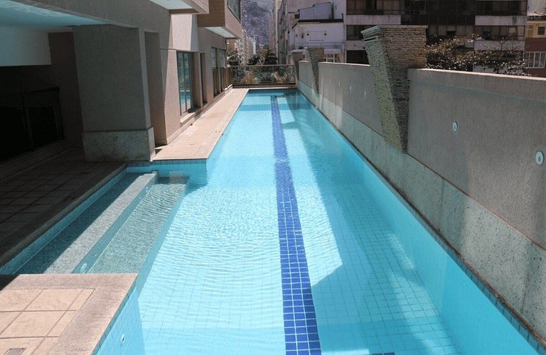 Flat Praia de Copacabana Ipanema - Piscina Sauna Academia Wo