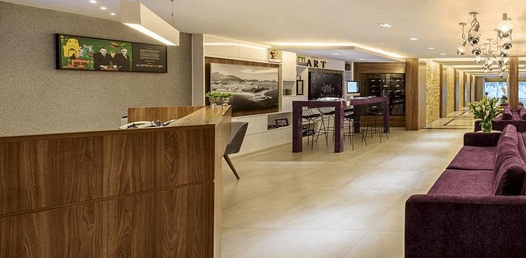 Flat Praia de Copacabana Ipanema - Piscina Sauna Academia Wo