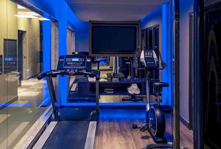 Flat Praia de Copacabana Ipanema - Piscina Sauna Academia Wo