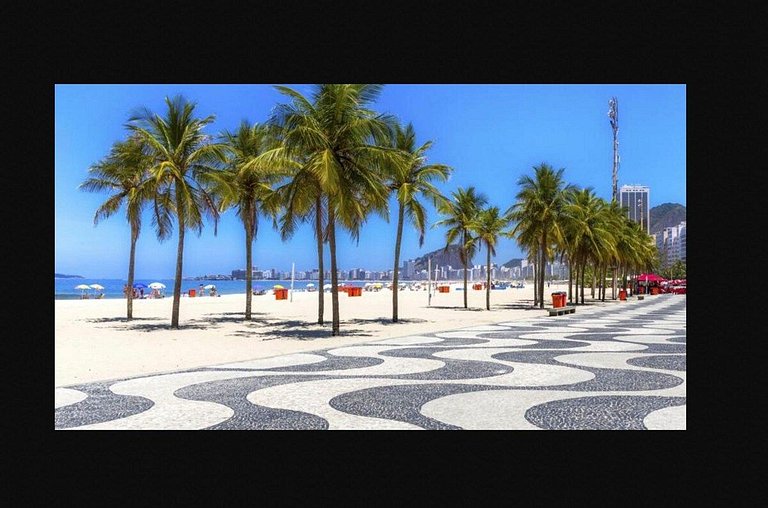 Flat Praia de Copacabana Ipanema - Piscina Sauna Academia Wo