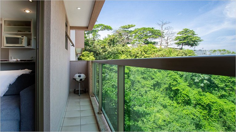 Flat Praia de Copacabana e Ipanema - Piscina Sauna Academia