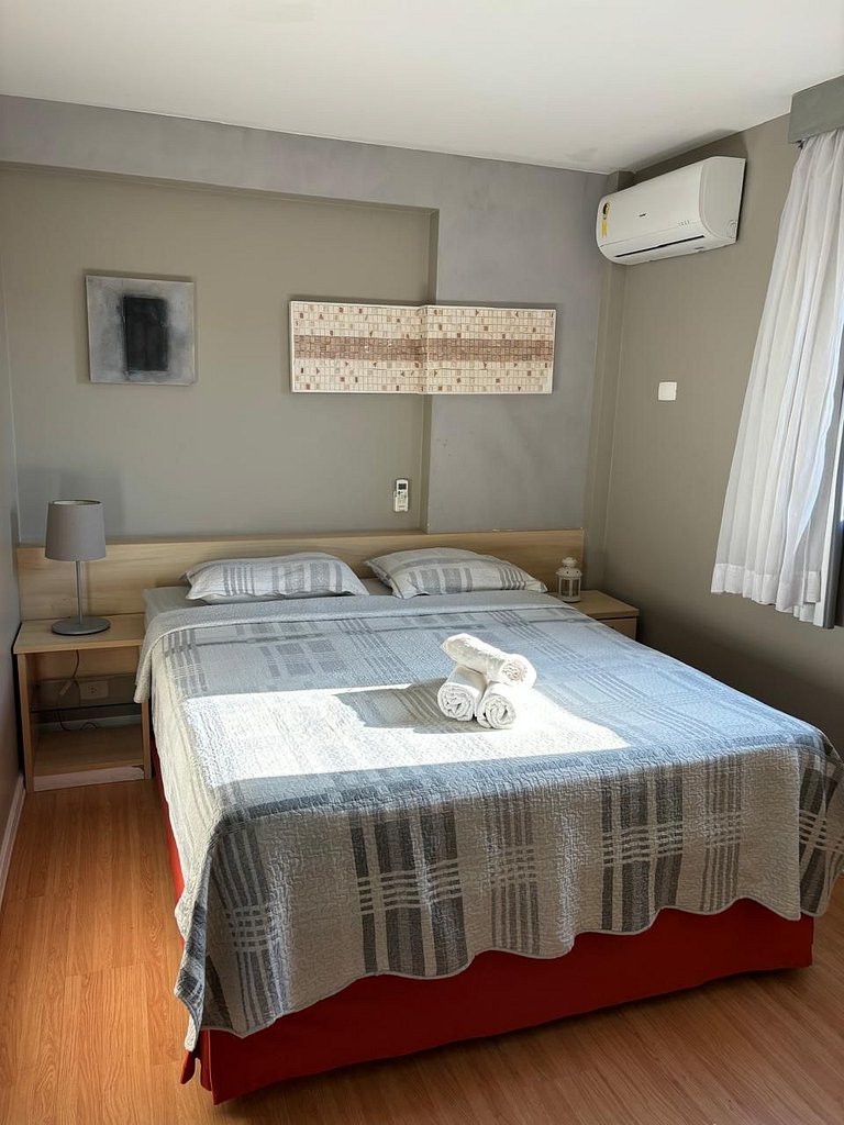 Flat Praia de Copacabana Ipanema - Piscina Sauna Academia Wo